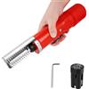 MXBAOHENG Scaler Pesce Elettrico Raschietto Elettrico per Pesce Squamatore Pesce Elettrico Fish Scaler(Rosso (1 batteria))
