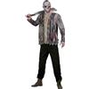 SMIFFYS Friday the 13th, costume Jason Voorhees, Giacca con maglia inserita e maschera da hockey Halloween