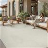 PureCozy Tappeto da Esterno Salotto 200x300cm Beige Lavabile Antiscivolo Tapette Impermeabile Tappeti Juta Simil Carpet Camera da Letto Ufficio Giardino Balcone Rug