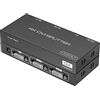 VEDINDUST DVI Splitter a 2 porte DVI 1 Input 2 Output Lo Splitter con 1 Ingresso e 2 uscite Supporta Risoluzioni Fino a 4K30Hz Adatto per PC Notebook computer DVR Proiettore HDTV