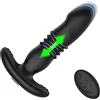 RILOOP - Màssaggiàtóre Anale per Uomini Vîbràtóri Silicone Ánali Donne per Coppie Vîbrátöre Ánale Uomo Wirelëss con Telecomando a Distanza Uomo/Nero/147Mm