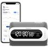 CheckMe BP2A Nexus Misuratore di Pressione da Braccio con Display Grande, Media di 3 Misurazioni, Bracciale Senza Fili (22-42 cm), App per iOS/Android, Lettura Facile & Precisione Professionale