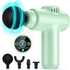 Lefity Mini Pistola Massaggio Muscolare,30 velocità 3200 rpm <35dB | 12MM Pistola Massaggio per Tessuti Profond Portatile per Sollievo Muscolare,Massaggiatore Professionale con Display a LED