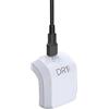 DR1TECH GameBat+ Batteria per DualSense PS5 1500 mAh Ergonomica Bianca - Raddoppia il tuo Tempo di Gioco - Smart Safe Battery