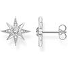 Thomas Sabo orecchini da donna a bottone stella argento sterling 925 H2081-414-14, 1 paio