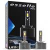 Esselle Parts Coppia Lampade D1S LED 12000 Lumen 6000K specifiche per Audi TT 8J - Conversione da Xenon a LED Plug & Play Canbus - Luce Bianco Ghiaccio Ultra Potente - 35W CSP Alta Luminosità