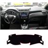 UPGENT Auto Dashboard Cover Per Nissan Per Qashqai J11 2014-2016 2017 2018 2019 2020 Auto Cruscotto Copertura Dash Zerbino Tenda Sole Strumento Pannello tappeti Cruscotto Cover Pad(Red Side LHD)