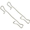 HELLA PAGID 8DZ 355 201-501 Kit accessori, Pinza freno - K0261 - Sistema frenante: Teves - per es. ALFA ROMEO / AUDI / CADILLAC / CHEVROLET