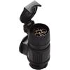 Feuunly Adattatore 13 a 7 Poli Rimorchio, 12V Convertitore Adattatore Spina Rimorchio, Presa Rimorchio 13 Poli a Spina Rimorchio 7 Poli, per Rimorchio RV Caravan Camion