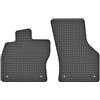 Mobil-Fan Set di 2 tappetini in gomma anteriori per VW Volkswagen Golf VII (12-20) / Golf VIII (dal 2019) / Audi A3 8V (12-20) / Q2 (dal 2016) / Seat Leon III (13-20) / Ateca (dal 2016) - su misura