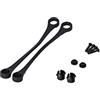 SW-Motech Arresto del coperchio sostitutivo TRAX ADV - Nero. Per custodie laterali TRAX ADV. 2 pezzi.