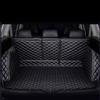 OBABO Auto Pelle Tappetini Bagagliaio per Peugeot 3008 2018-2021,Copri Baule Impermeabile Copertura Totale Baule Fodera Cargo Liner Tappeto Protezione Tappetino Accessori,A