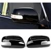 TTCR-II 2PCS Calotte Specchietti Compatibile con Toyota Auris 2007-2012 | Calotta Specchietto Auris Copri Specchietti, Sinistra+Destra Coperchio Specchio Retrovisore per Toyota - Nero