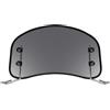 evomosa Parabrezza scooter 49CC 50CC 125CC Parabrezza moto Parabrezza universale paravento Spoiler parabrezza Deflettore aria (Grigio)