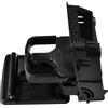 VHEUHZ Supporto in vetro posteriore bracciolo automatico nero porta tazza compatibile con VW Jetta Golf MK5 MK6 2006-2011 1K0862532 1K0862532C