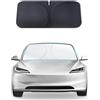 Ywooon Parasole per Parabrezza per Tesla Model 3/Y 2017-2023 2024 2025 Parasole Aggiornato per il Finestrino per Tesla Highland Accessori