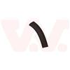 VAN WEZEL Modanatura decorativa/protettiva, Paraurti 4085586 Compatibile con: PEUGEOT 2008 I, 2008 I Van