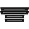ALJLA Protezione Porta Soglia Sticker per VW T-ROC 2021-2023 2024 2025,Fibra di Carbonio Auto Esterno Piastra Batticalcagno,Anti-Graffio Scuff Adesivi Styling Decorativi Accessori,Bianco-Normal
