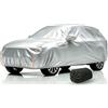 Generico Copertura Auto Per Esterno Per Lancia Delta III (844) 2008-2011 | Telo Copri Auto con Strisce Riflettenti Telo copriauto Tessuto Oxford Antipolvere Protezione Dal Sole