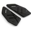 TTADINUDD Per XMAX300 X-MAX 300 2023 2024 2025 Pedane Per Moto In Lega Di Alluminio, Poggiapiedi Antiscivolo(Front - Black)