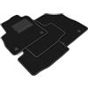 Generico DHCarMats Tappetini Auto compatibili con Opel Astra K 2015-2022, Su Misura | Fondo antiscivolo, Made in Italy, Kit completo anteriore e posteriore