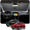 BSTW [2026 Aggiornamento] BSTW Compatibile con MG ZS EV 2018-2025 Parasole Parabrezza, Parasole Pieghevole Automatico Design con Coulisse Isolamento Termico e Protezione UV ZS EV Accessori