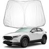 BIXUAN CX30 Parasole Compatibile con Mazda CX-30 2019-2024 2025 Parabrezza Auto Copertura Parabrezza Parabrezza per CX 30 Parabrezza Bloccato UV Copertura Pieghevole