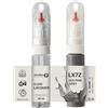 SD COLORS LX7Z - Pennello per ritocchi, 20 ML, colore: grigio delfino, per riparazione graffi (vernice+laccetto)