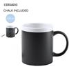 Tazza ceramica lavagna 350ml con gesso e bordo colorato - BravoGadget Personalizzate o neutre