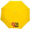 Ombrello TWIST tascabile leggero 222g, manico appendino nero Personalizzate o neutre