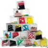 Tricky Thing giochi destrezza 24 dadi colorati in plastica 4x4 cm Personalizzate o neutre