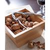Set schiaccianoci CLICK in bambù e metallo, 15,5x15,5x8,4 cm Personalizzate o neutre