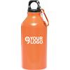 Borraccia TRANSIT 400 ml alluminio con moschettone Personalizzate o neutre