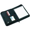 Portablocco CREADO A5 con zip, poliestere/PVC nero 26x18x3,5 cm Personalizzate o neutre