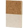 Blocco note Save the Planet A5 sughero e iuco 80 fogli a righe Personalizzate o neutre