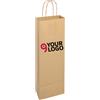 Shopper Wine in carta riciclata 100g con maniglia ritorta - Personalizzate o neutre