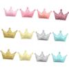 BESPORTBLE Toppe a Corona Decorative 50 Pezzi per Abiti e Borse | Applicazioni Fai da Te, Morbide al Tatto, Facili da Cucire, per Decorare Capi e Accessori