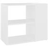 vidaXL Credenza Bianca 60x30x50 cm in Legno Multistrato