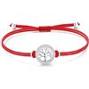 Jrêveinfini Albero della Vita Bracciale Donna Argento 925, Braccialetto Bracciale Rosso Portafortuna Donna Bambina Ragazza, Bracciale Mamma Corda, Regalo Natale Compleanno Donna Bambina