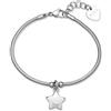 S'Agapõ Bracciale Donna in Acciaio con Simbolo Stella | Collezione Click - SCK287