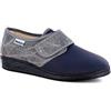 EMANUELA 655 Pantofola elasticcizzata da Donna Comoda con Velcro