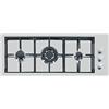 Foster S4000 Piano Cottura, Metallo, Argento Spazzolato, 92.5x36.8x18 cm