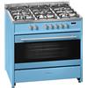 Meireles E 911 PB NAT - Cucina (Piano cottura, Blu, Pulsanti, Manopola, Acciaio inossidabile, Fronte, Elettronico)