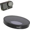 Tuvzylory Filtro obiettivo compatibile con DJI Osmo Action 6, vetro ottico multistrato, impermeabile e antigraffio, vari effetti per riprese creative (notturno)