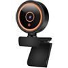 APGLSXY Webcam con messa a fuoco automatica con microfono a cancellazione del suono per videoconferenze lezioni online, ampia vista a 125 gradi, rotazione a 360 gradi, connessione USB e utilizzo per