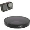 Tuvzylory Filtro obiettivo compatibile con DJI Osmo Action 6 - Vetro ottico multistrato, impermeabile e antigraffio, vari effetti per riprese creative (ND16)
