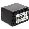 mtb more energy Batteria VW-VBT380 per Panasonic HC-V500, V510, V520, W858, WX979... v. lista! [3.6V - 3560mAh - Infochip (con indicazione del tempo rimanente di ripresa!)