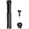 APGLSXY Piccolo treppiede estensibile con vite da 1/4, si piega fino a 12,5 cm, si apre fino a 18 cm, piedini antiscivolo per registrazioni video stabili e foto, supporto telescopico da tavolo
