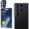 3mk Lens Protection Pro Vetro per fotocamera per Samsung Galaxy S23 Ultra, Anelli per obiettivo, Cornice in metallo, Qualità fotografica inalterata