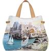 Ynot? Borsa Shopping Yes Bag Stampa Città